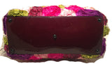 Valentino Multicolor Silk Rosier Rosettes Tote Bag
