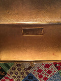 Judith Leiber Multicolor Swarovski Crystal Top Flap Box Minaudiere Evening Bag