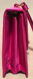 Judith Leiber Vintage Hot Pink Silk Evening Bag Wristlet