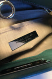 Marc Jacobs Seafoam Green Leather and Sequin Small Duffy Frog Tote