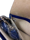 Lexie/S Pop Blue Suede Cross Body Bag