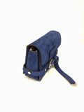 Lexie/S Pop Blue Suede Cross Body Bag