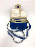 Lexie/S Pop Blue Suede Cross Body Bag