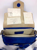 Lexie/S Pop Blue Suede Cross Body Bag