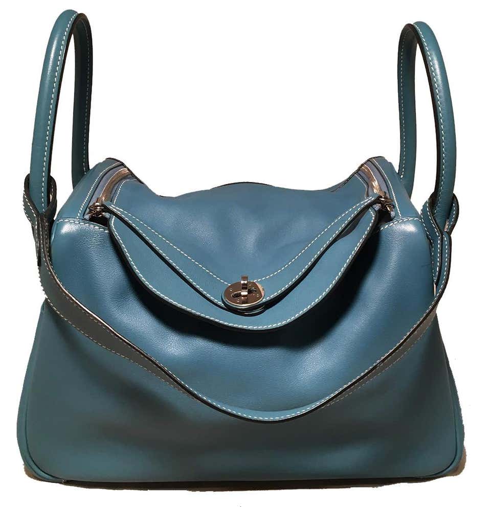 Hermes Lindy Jean Swift Leather Bag