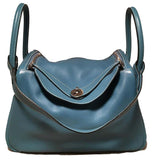 Hermes Blue Jean Swift Leather 30cm Lindy Bag