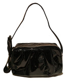 Fendi Borsa Mini B Black Patent Leather Handbag