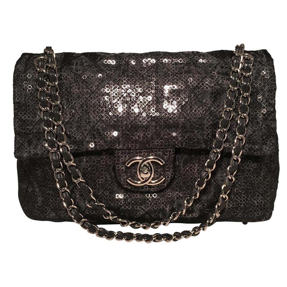 Shop authentic Chanel 2019 Classic Sequin Flap Bag at revogue for just USD  4,120.00
