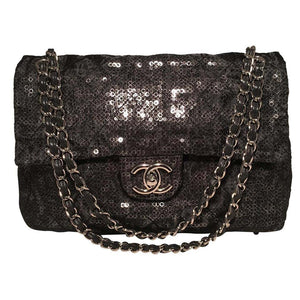 CHANEL Flap Coin Purse with Chain Lambskin & Gold-Tone Metal
