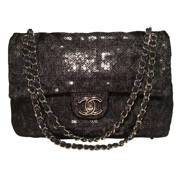 Best 25+ Deals for Black Chanel Sequin Bag