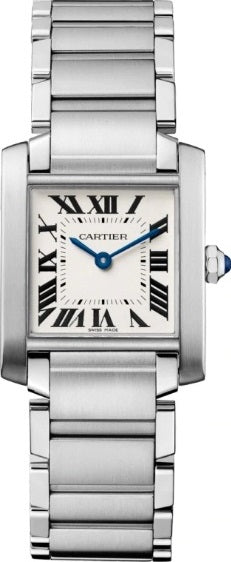 Cartier Tank Francaise SS Midsize Model #WSTA0005