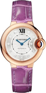 Cartier 33MM BB RG with Diamond Dial  Model# WE902063