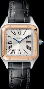 Cartier SS/RG Santos on Strap Model #W2SA0012