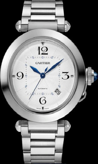 Cartier Steel Pasha Mens Model #WSPA0009