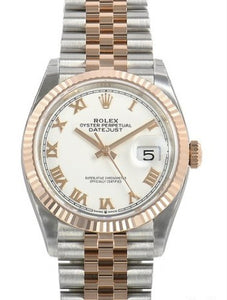 Rolex 36MM Datejust SS/RG Model #126231
