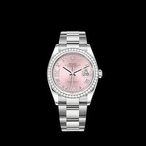 Rolex 36MM Datejust SS With Diamond Bezel Model #126284RBR