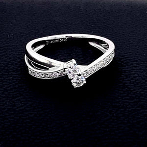 0.30ct Diamonds 14K White Gold Ring