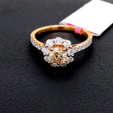 0.54ct Brown Diamond 18K Rose Gold Ring