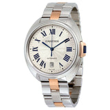Cartier Cle SS/RG 40MM Model #W2CL0002